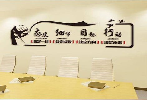 宁海企业文化墙主要展示什么？