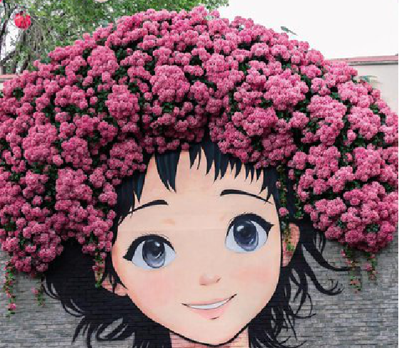 宁海墙体彩绘-网红墙打卡