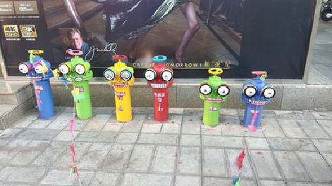 宁海商业区彩绘