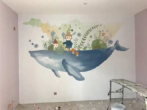 宁海手绘墙的特点及优势。